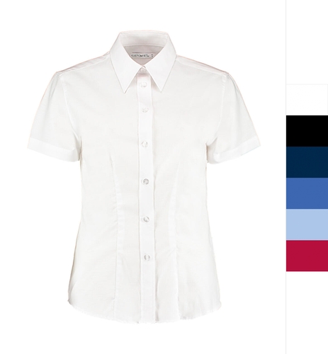 Kustom Kit Damen Workwear Oxford Bluse Hemd B�ro waschbar 50-C KK360 NEU