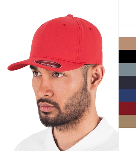 5er Pack Fitted Baseball Cap