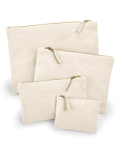 2er Pack Canvas Accessory Pouch 