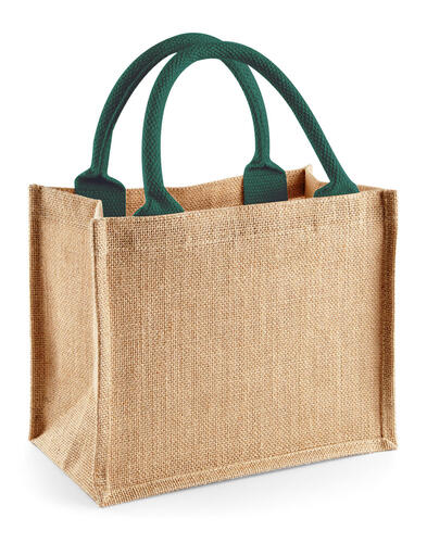 3er Pack Jute Mini Gift Bag 