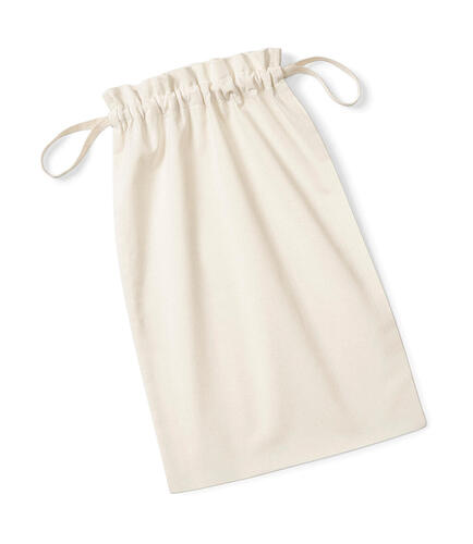 2er Pack Organic Cotton Drawcord Bag 