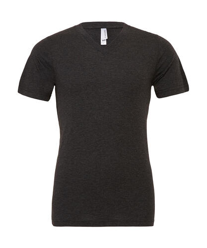 2er Pack Unisex Triblend V-Neck T-Shirt 
