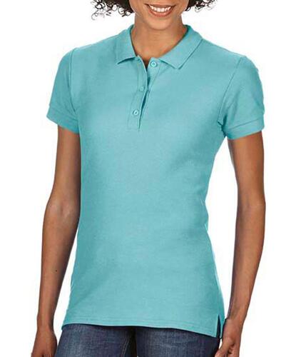 2er Pack Premium Cotton Ladies Double Piqu� Polo 