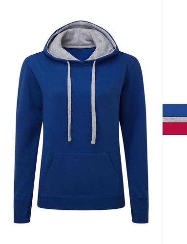 4er Pack Contrast Hooded Sweatshirt Women