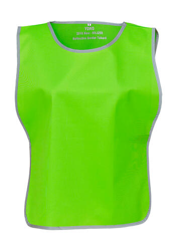 2er Pack Fluo Reflective Border Tabard 
