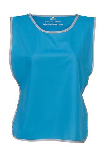 5er Pack Fluo Reflective Border Tabard 