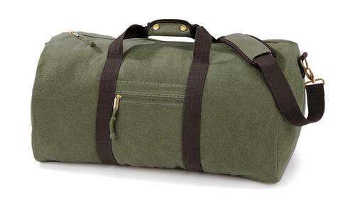 Quadra Umh�ngetasche used Look 45 Liter Desert Canvas Holdall QD613 NEU 
