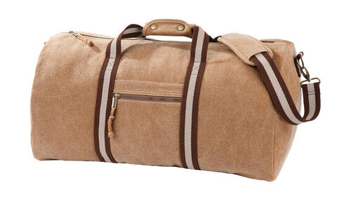 Quadra Umh�ngetasche used Look 45 Liter Desert Canvas Holdall QD613 NEU 