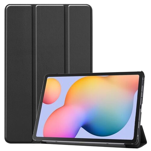 Tableth�lle f�r Samsung Galaxy Tab S6 Lite Schutztasche Wallet Cover 360 Case Etuis Schwarz