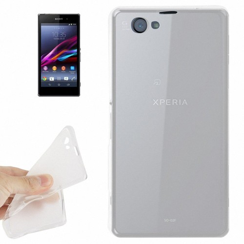 Handyh�lle Transluzente TPU Tasche f�r Sony Xperia Z1 mini Transparent