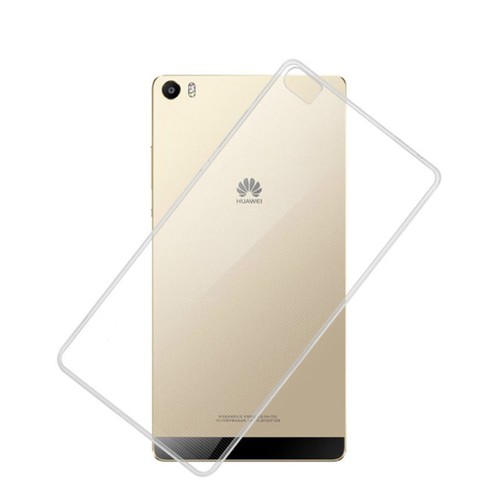 Ultra D�nn Schutzh�lle Handytasche Etuis TPU f�r Handy Huawei P8max Transparent Grau
