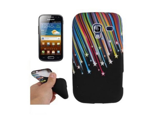 Schutzh�lle TPU Case f�r Handy Samsung Galaxy Ace 2 i8160 Stars