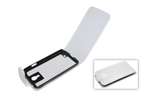 Tasche (Flip) Samsung I9500 Galaxy S4 weiss
