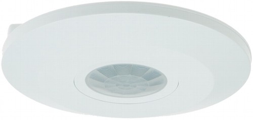 Decken-Bewegungsmelder CBM-Flat 360- LED geeignet, 6m Detektion, 2000W, wei�
