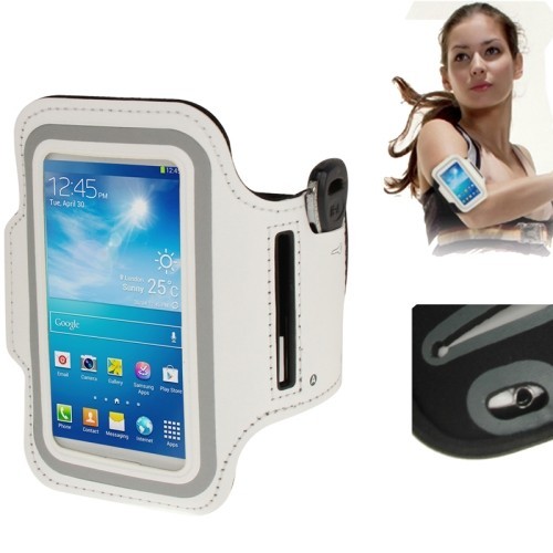 Tasche Armband f�r Samsung Galaxy S4 mini i9190 Wei�
