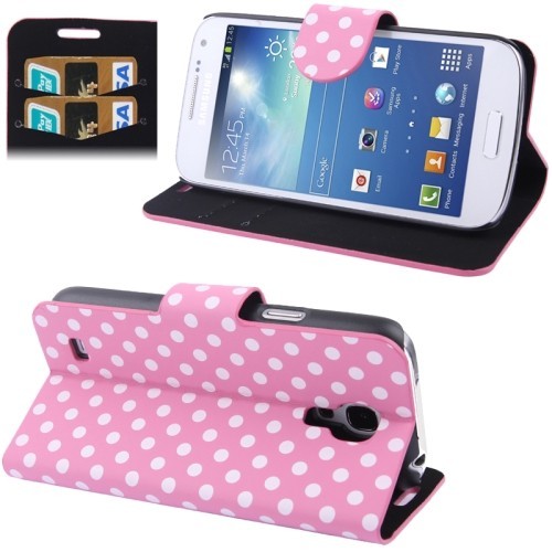 Schutzh�lle Handytasche (Flip Quer) f�r Handy Samsung Galaxy S4 mini i9190 Rosa