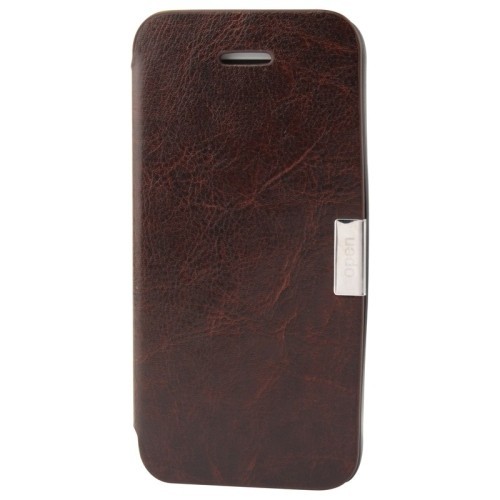 Schutzh�lle Case (Flip Quer) f�r Handy Apple iPhone 5C Coffee
