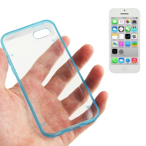 Schutzh�lle Hard Case f�r Handy Apple iPhone 5C Blau