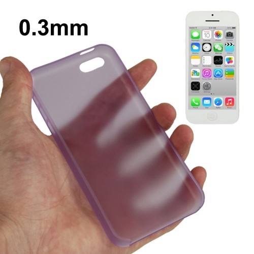 Schutzh�lle Case Ultra D�nn 0,3mm f�r Handy Apple iPhone 5C Lila