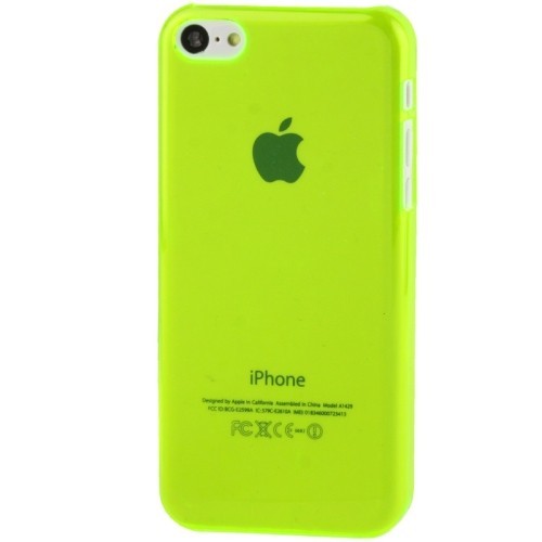 Schutzh�lle Hard Case f�r Handy Apple iPhone 5C Leuchtgr�n