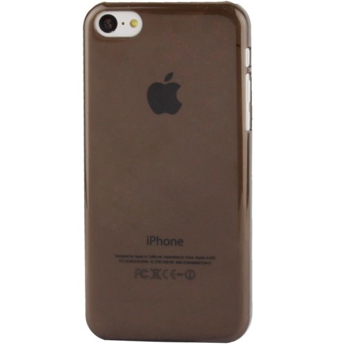 Schutzh�lle Hard Case f�r Handy Apple iPhone 5C Dunkel Grau