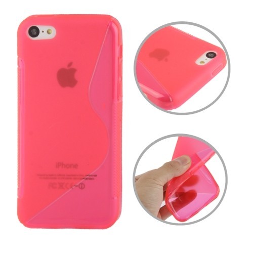 Handyh�lle TPU Case f�r Handy Apple iPhone 5C Pink
