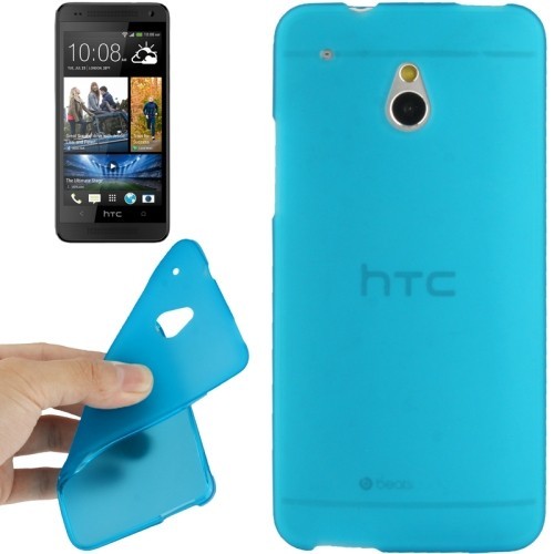 Schutzh�lle TPU Case f�r Handy HTC One mini M4 Hellblau
