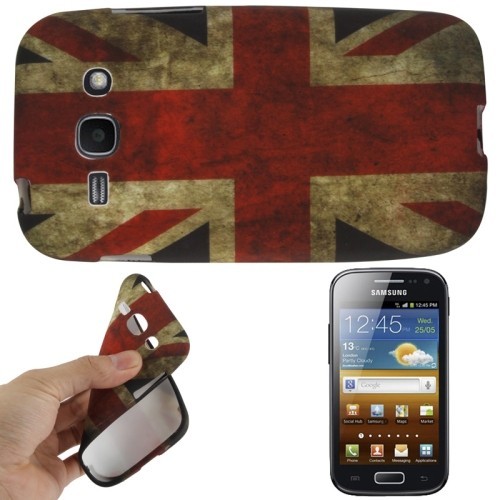 Schutzh�lle TPU Case f�r Handy Samsung Galaxy Ace 3 S7272 England