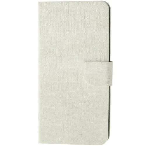 Schutzh�lle Handytasche (Flip Quer) f�r Handy HTC One mini M4 Wei�