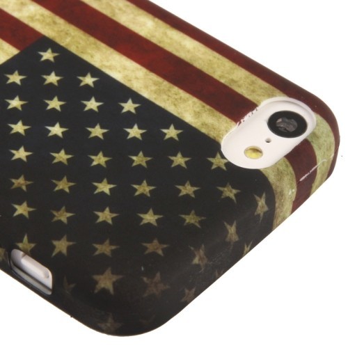 Schutzh�lle TPU Case f�r Handy Apple iPhone 5C USA
