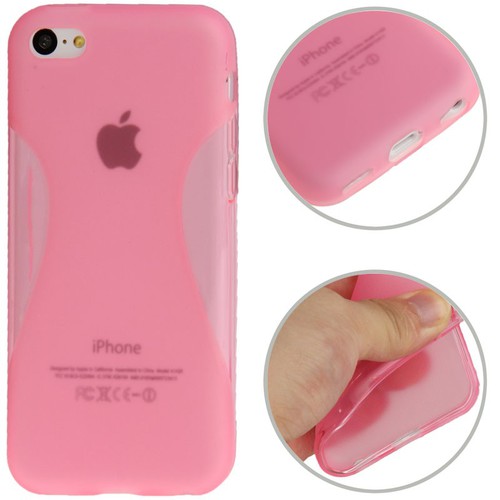 Handyh�lle TPU Case f�r Handy Apple iPhone 5C pink