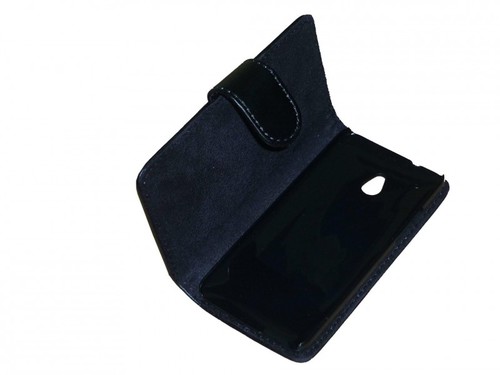Handyh�lle Tasche Flipcover f�r HTC One Mini Bookstyle schwarz