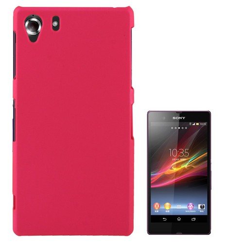 Schutzh�lle Kunststoff-Geh�use f�r Sony Xperia Z1 pink