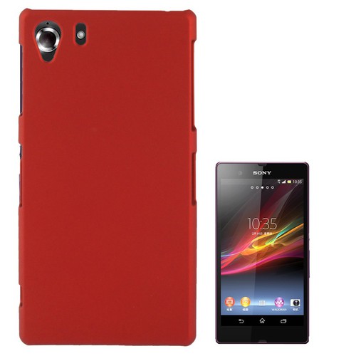 Schutzh�lle Kunststoff-Geh�use f�r Sony Xperia Z1 rot