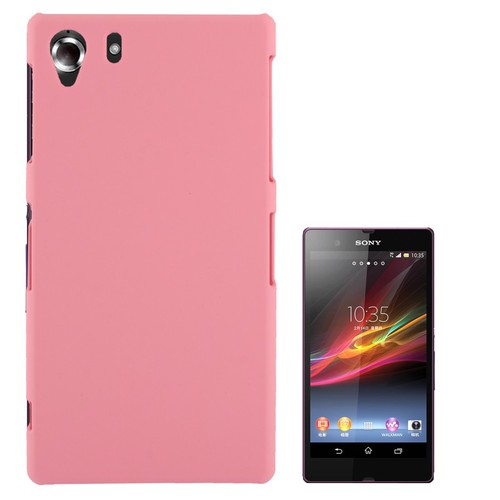Schutzh�lle Kunststoff-Geh�use f�r Sony Xperia Z1 rosa