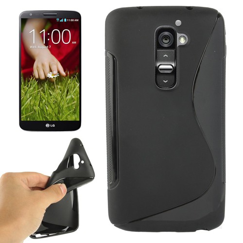 Handyh�lle Schutz TPU f�r Handy LG Optimus G2 schwarz