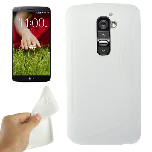 Handyh�lle Schutz TPU f�r Handy LG Optimus G2 wei�