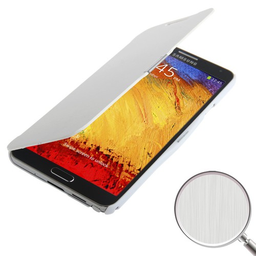 Handyh�lle Tasche f�r Samsung Galaxy Note 3 N9000 wei� geb�rstet