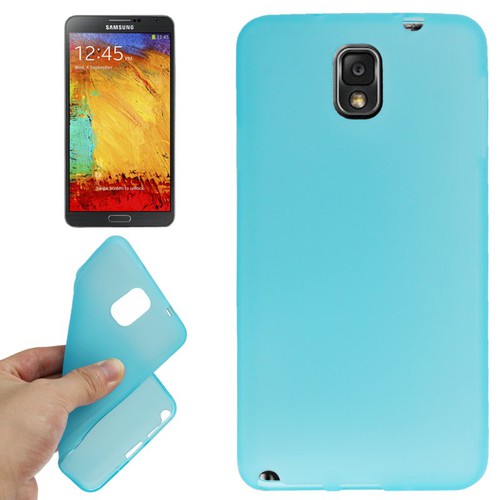 Handyh�lle TPU Schutzh�lle f�r Samsung Galaxy Note 3 N9000 blau