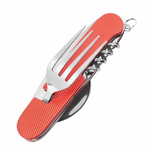 6-in-1 Camping Faltbesteck 