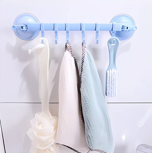 Handtuchhalter ohne Bohren Saugnapf Kunststoff Handtuch Stange Badetuchhalter 