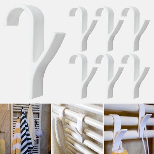 Handtuchhaken Badezimmer kein Bohren Kunststoff Handtuchhalter f�r Heizk�rper