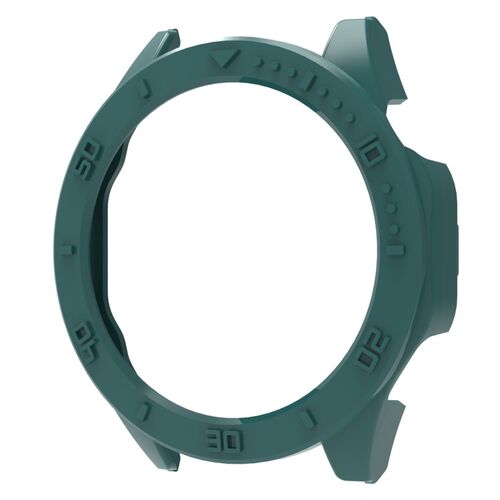 For Huawei Watch GT 4 41mm Half Cover PC Watch Protective Case with Scale(Green) 