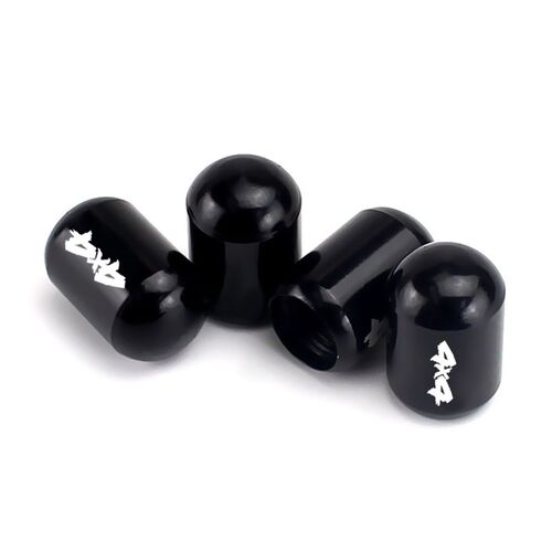 4er Set Aluminium Ventilkappen f�r Auto Motorad Fahrrad Roller Radventilkappen 