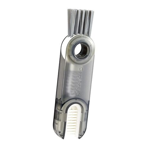 3-in-1 U-f�rmige Reinigungsb�rste f�r Becherdeckel und Wasserflaschenabdeckungen 