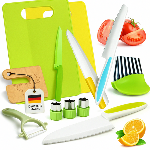 Kinder Kochmesser Set 17-teiliges Set