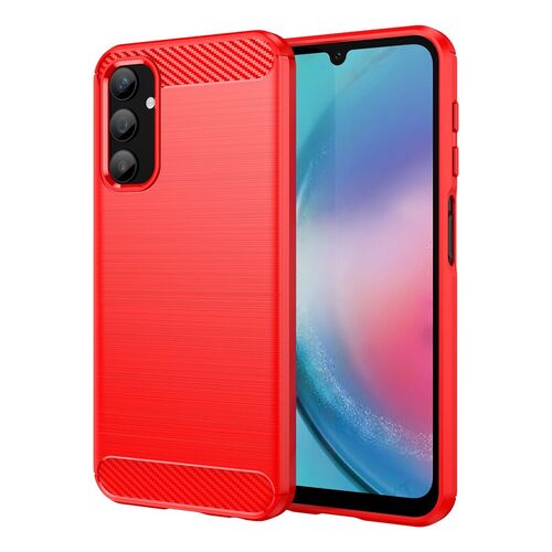 Handyh�lle f�r Samsung Galaxy A25 5G Case Cover Rot