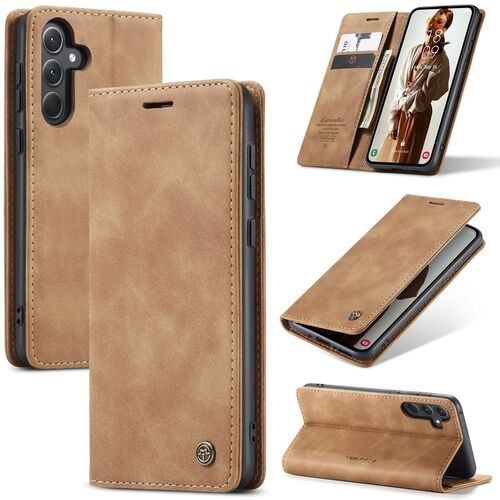 Handyh�lle f�r Samsung Galaxy A35 5G Case Cover Braun
