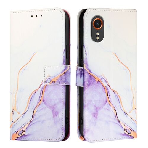 Handyh�lle f�r Samsung Galaxy Xcover 7 Case Cover Violett