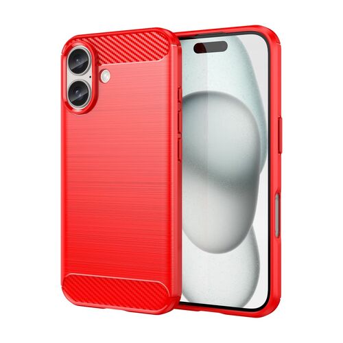 Handyh�lle f�r Apple iPhone 16 Plus Case Cover Rot